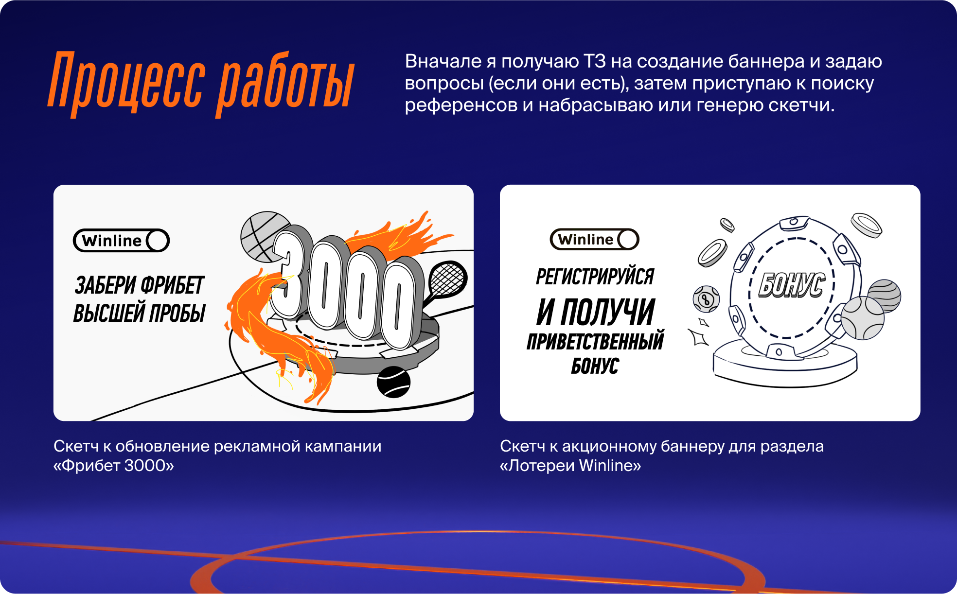 Winline process start references